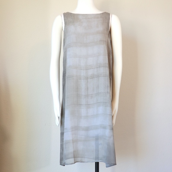 Eileen Fisher Dresses & Skirts - NWT Eileen Fisher sleeveless silk shift dress